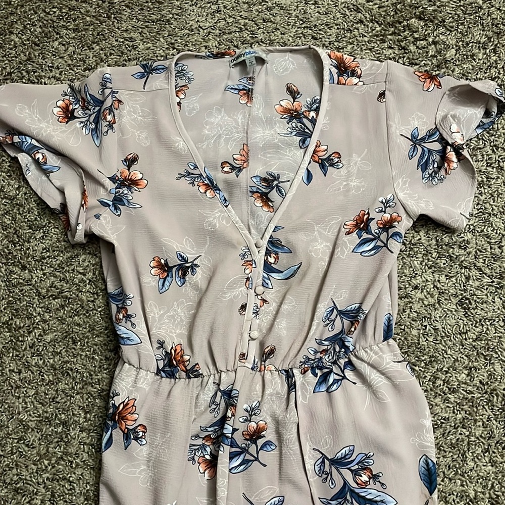 Bailey Blue Romper / Dress.